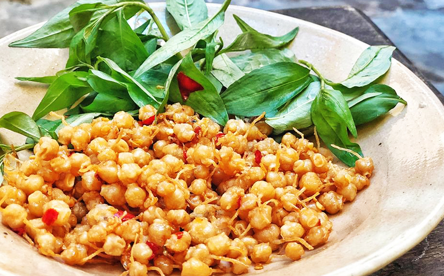 Răng mực nướng