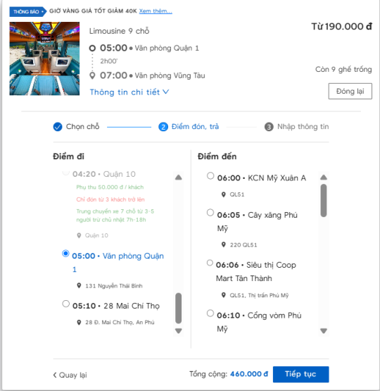 Bước 5: Xác nhận